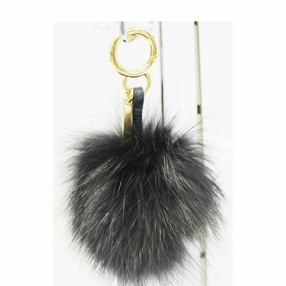 FENDI Monster Bag Bugs Fur Charm Black - Picture 3 of 5